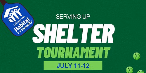 Serving Up Shelter Pickleball Tournament