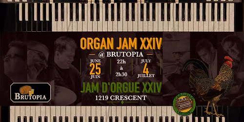 Annual Hammond Organ Jazz Jam XXIV