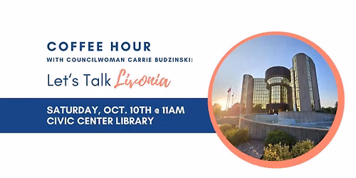 Coffee Hour: Let's Talk Livonia