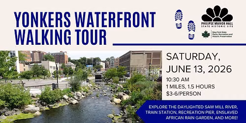 Downtown Yonkers Waterfront History Walking Tour