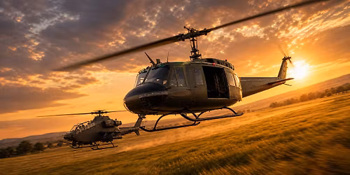 FLY in a REAL VIETNAM-Era Huey or Cobra Helicopter at the 2\/17th Air Cavalry Gathering of Eagles!