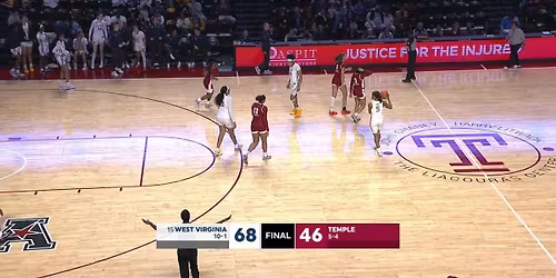 Temple Owls at West Virginia Mountaineers Womens Basketball at West Virginia University Coliseum