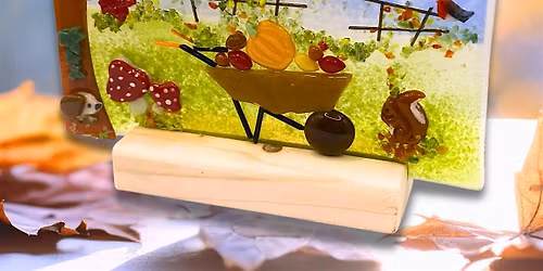 Fused Glass Autumn Garden Picture Workshop
