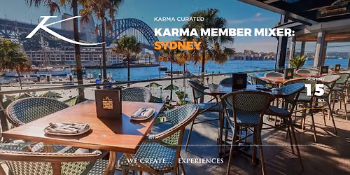 KARMA MEMBER MIXER: SYDNEY