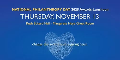 National Philanthropy Day Luncheon