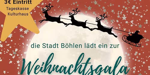 Weihnachtsgala der Stadt B\u00f6hlen