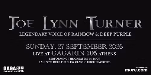 JOE LYNN TURNER - LIVE IN ATHENS 