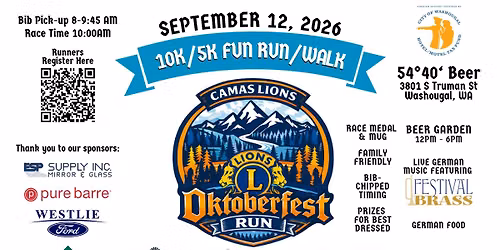 10K\/5K Oktoberfest Fun Run\/Walk