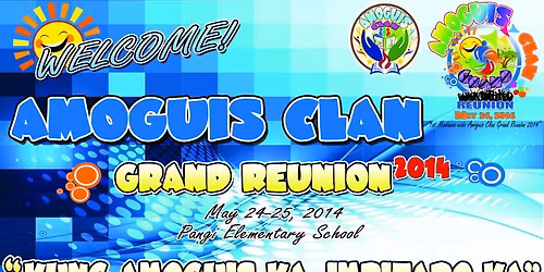 AMOGUIS Clan FAMILY REUNION