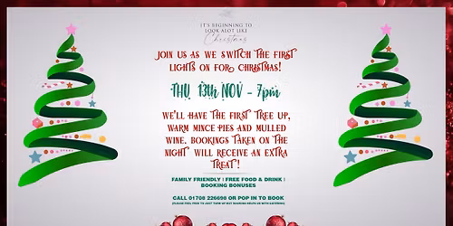 The First Lights Of Christmas