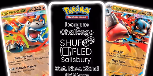 [Shuffled Salisbury] Pokemon TCG - League Challenge November