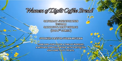Women of Light Coffee Break