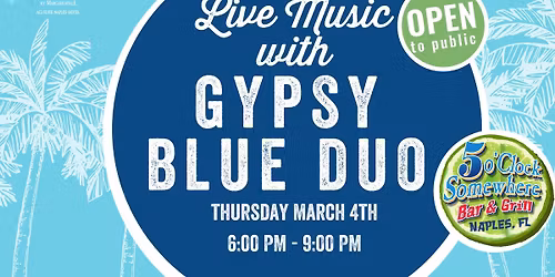 LIVE MUSIC : GYPSY BLUE DUO