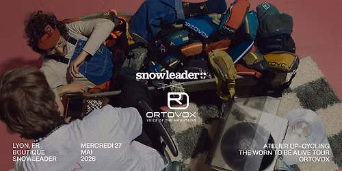 Atelier upcycling x Ortovox - Lyon