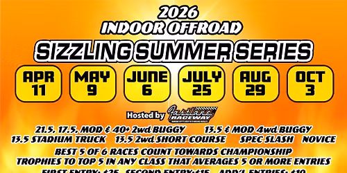 2026 Sizzling Summer Indoor Offroad Series