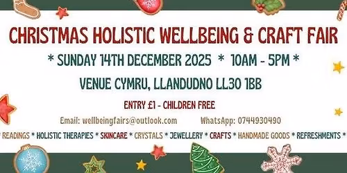Christmas Holistic Wellbeing ans Craft Fair