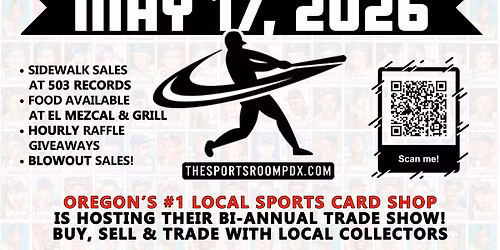 Bi-Annual CARD SHOW at The SportsRoom