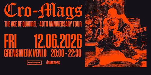 Cro-Mags in Poppodium Grenswerk