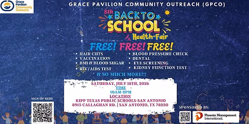 GPCO Health-Fair & Back -2- School 2026