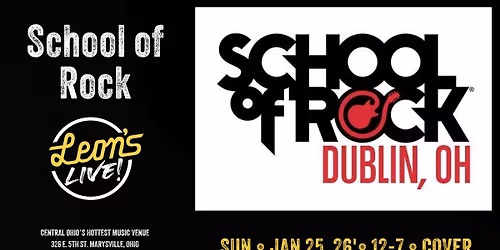 School of Rock at Leon's Live