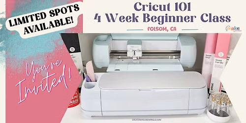 Cricut 101: 4-Week Beginner Course \u2702\ufe0f