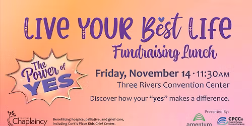 Live Your Best Life lunch