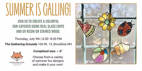 Summer Is Calling - Suncatcher Workshop at TGG