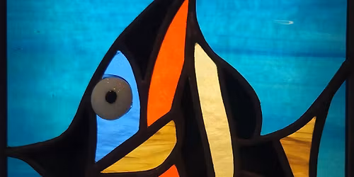 Leaded Glass Class: Charlie Harper Inspired Fish