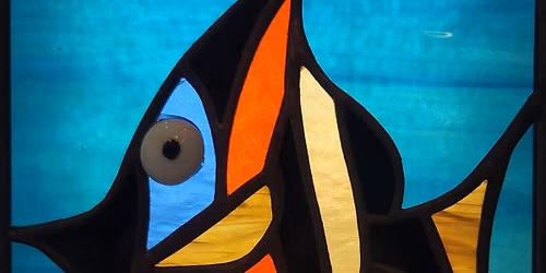 Leaded Glass Class: Charlie Harper Inspired Fish