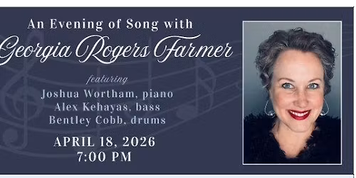 Mary Whittle Concert featuring Georgia Rogers Farmer