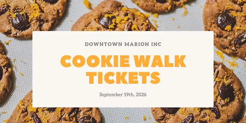 Downtown Marion Cookie Walk