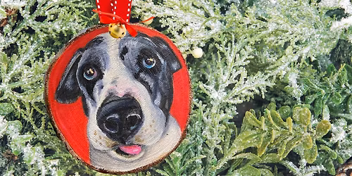 Paint Your Pet Holiday Ornament Class