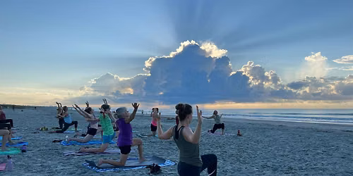 Morning Beach Yoga