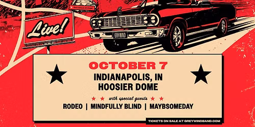 Greywind: Severed Heart City Tour \u2022 Indianapolis