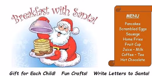Breakfast With Santa!