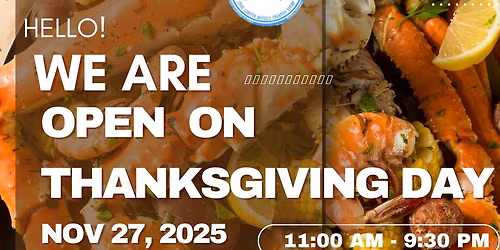 Thanksgiving at Holy Crab