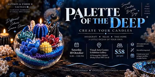 Palette of the Deep \u2014 Create Your Candles