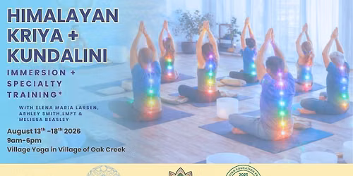 Himalayan Kriya + Kundalini Immersion & Specialty Training