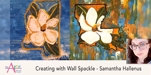Creating with Wall Spackle with Samantha Hallenus