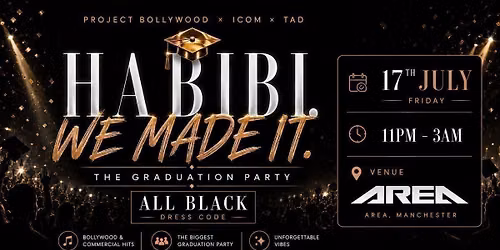 Habibi, We Made It. | Bollywood x Punjabi Party Manchester 2026
