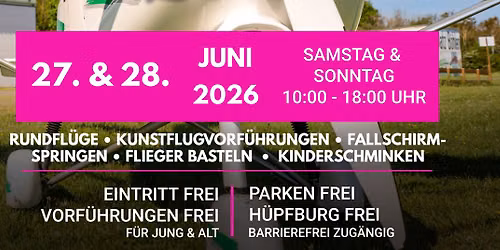 Flugplatzfest 2026