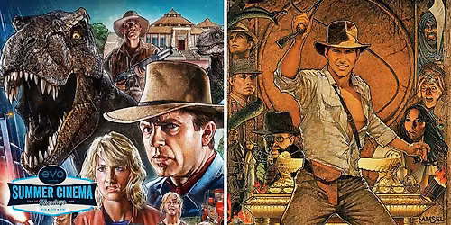 Evo Summer Cinema - Jurassic Park vs. Raiders of the Lost Ark - VIP Seating