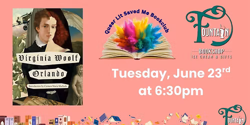 FBS BOOK CLUBS Queer Lit Saved Me: Orlando