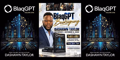 Book Signing  and  Meet & Greet with Best-Selling Author Dashawn Taylor