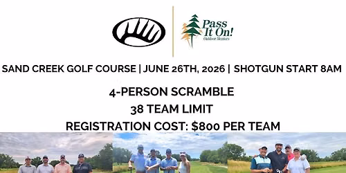 6th Annual Whitetail Properties Golf Tournament Benefitting Pass It On Outdoor Mentors