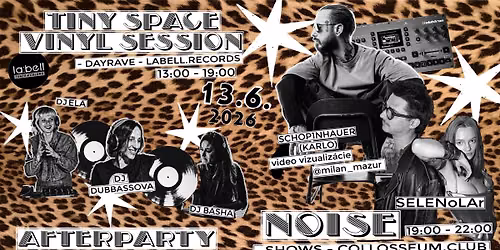 SCHOP1NHAUER / SELENOLAR @collosseum DAYRAVE @labell.records — Collosseum Club Košice
