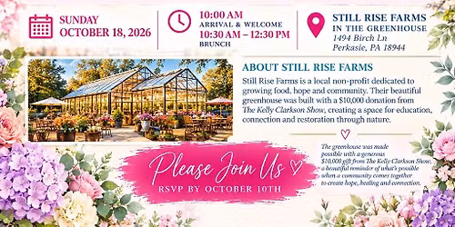 Still Rise Brunch featuring Chef Eddie G
