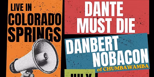Thrashers - Dante Must Die, Danbert Nobacon, My Human Perspective, Tensas & The Mourners, Rude Mood