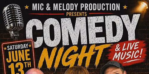 Comedy night & live music