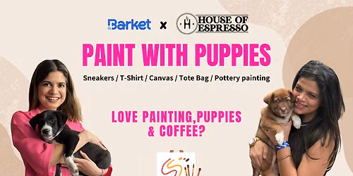 Paint with Puppies by Barket